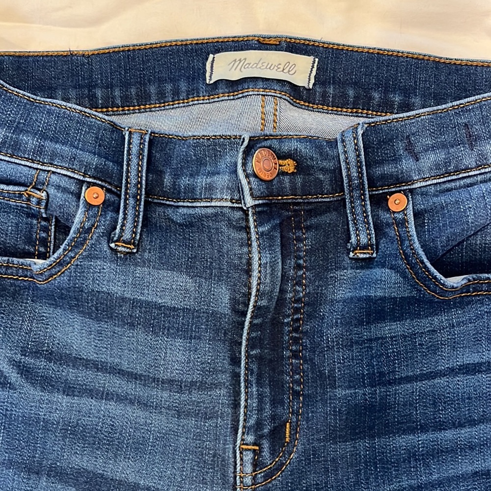 Madewell High Rise Skinny Jeans